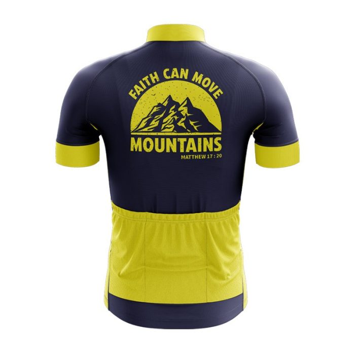 Faith Moves Mountains Cycling Jersey - Image 2