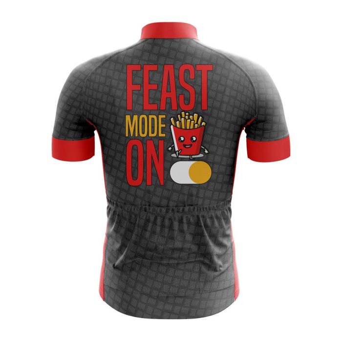 Feast Mode On Bicycle Jersey - Image 2
