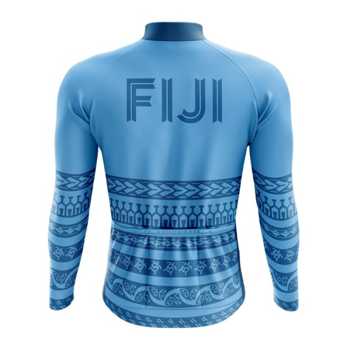 Fiji Long Sleeve Cycling Jersey - Image 2