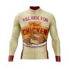 Fried Chicken Long Sleeve Cycling Jersey - Image 3