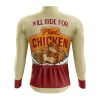 Fried Chicken Long Sleeve Cycling Jersey - Image 4