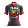 Fries Before Guys Womens Cycling Jersey