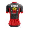 Fries Before Guys Womens Cycling Jersey - Image 2