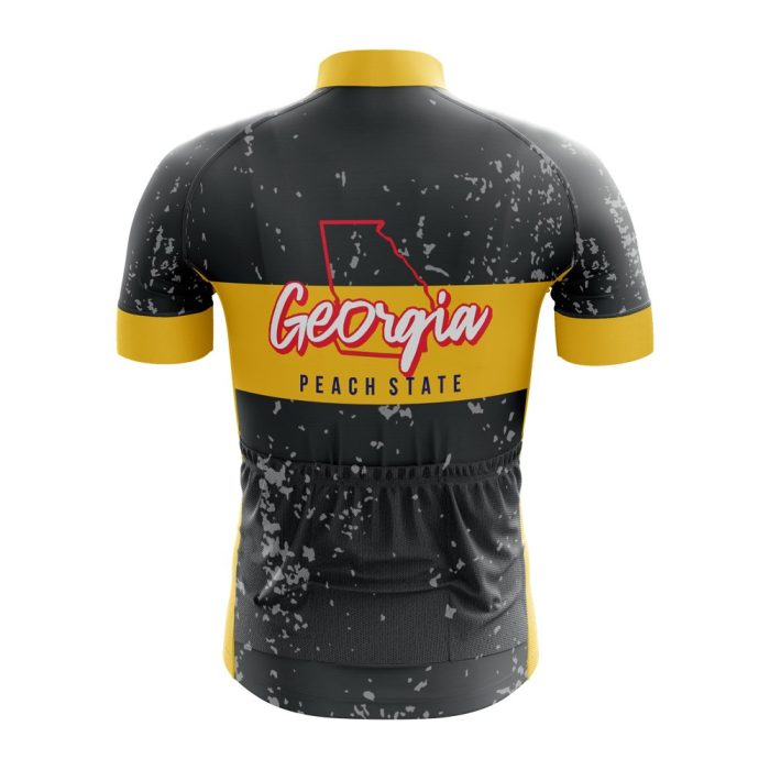 Georgia Peach State Cycling Jersey - Image 2