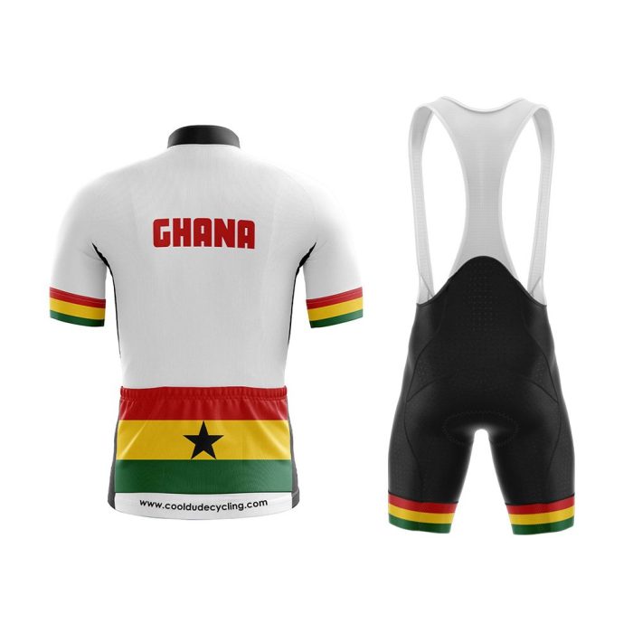Ghana National Cycling Jersey & Bib Shorts Set - Image 2