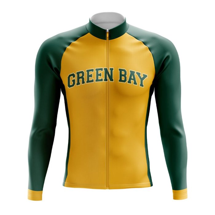 Green Bay Football Long Sleeve Cycling Jersey