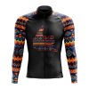 Groovy Tribal Long Sleeve Cycling Jersey