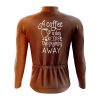 Grumpy Coffee Long Sleeve Cycling Jersey - Image 2