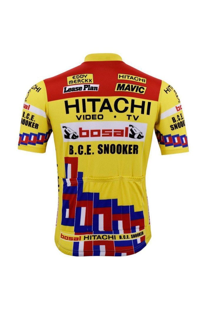 Hitachi Retro Cycling Jersey - Image 2