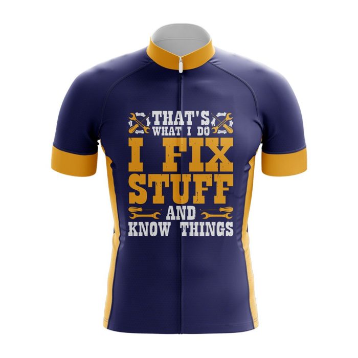 I Fix Stuff Bicycle Jersey
