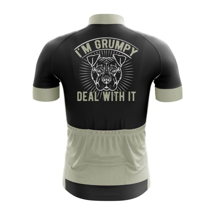 I'm Grumpy Cycling Jersey - Image 2