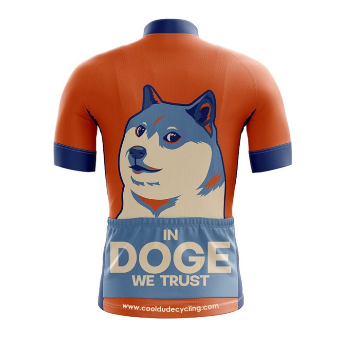 In DOGE We Trust Cycling Jersey - Image 2