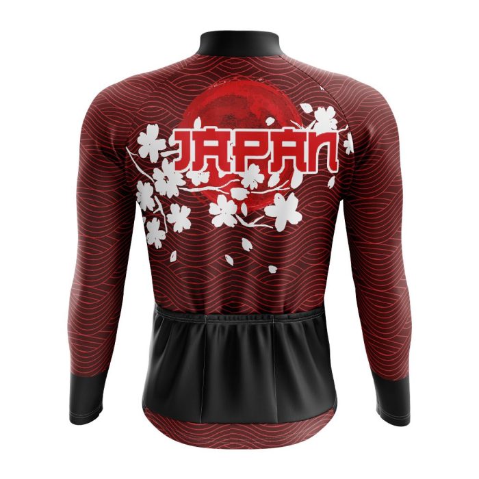 Japan Izumi Long Sleeve Cycling Jersey - Image 2