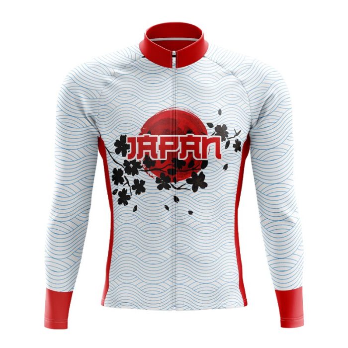 Japan Izumi Long Sleeve Cycling Jersey - Image 3