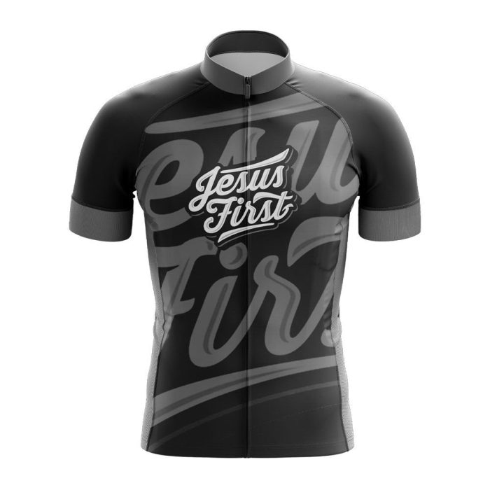 Jesus First Cycling Jersey - Image 3