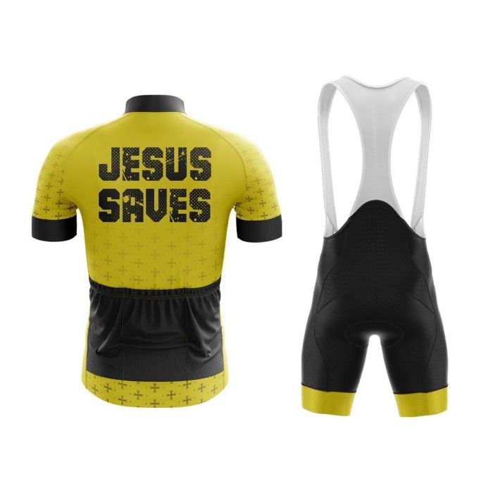 Jesus Saves Cycling Kit - Image 2
