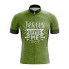 Jesus Loves Me Men's Cycling Jersey