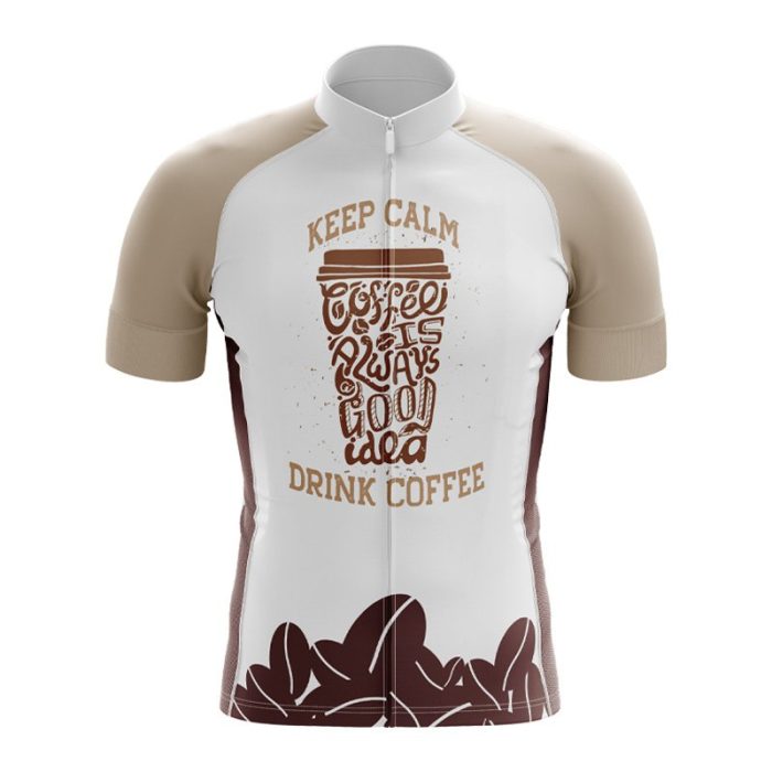 Keep Calm And Drink Coffee Cycling Jersey