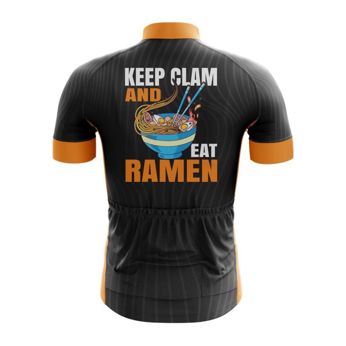 Keep Calm & Eat Ramen Bicycle Jersey - Image 2