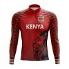 Kenya Lion Long Sleeve Cycling Jersey - Image 3