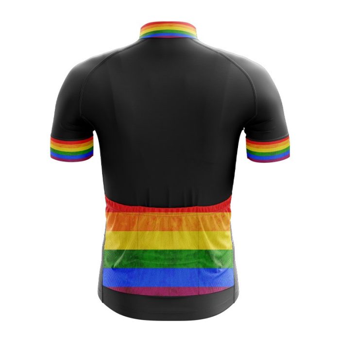 LGBTQ+ Heart Cycling Jersey - Image 2