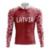 Latvia Long Sleeve Cycling Jersey