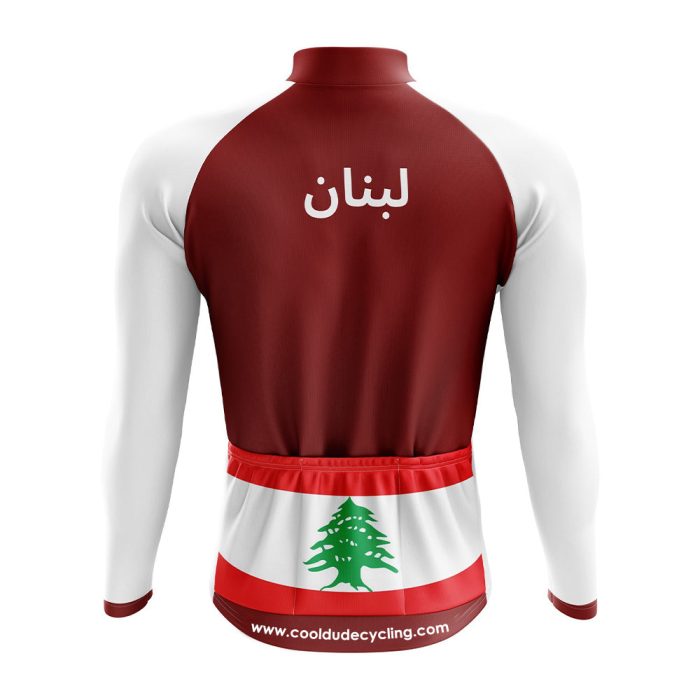 Lebanon Long Sleeve Cycling Jersey - Image 2