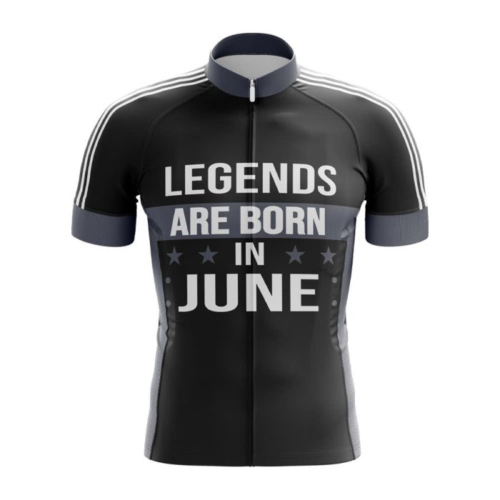 Legends Are Born in June Cycling Jersey