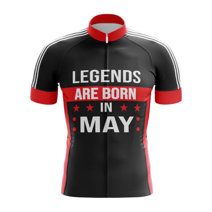 Legends Are Born in May Cycling Jersey