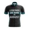 Legends are Born in August Cycling Jersey