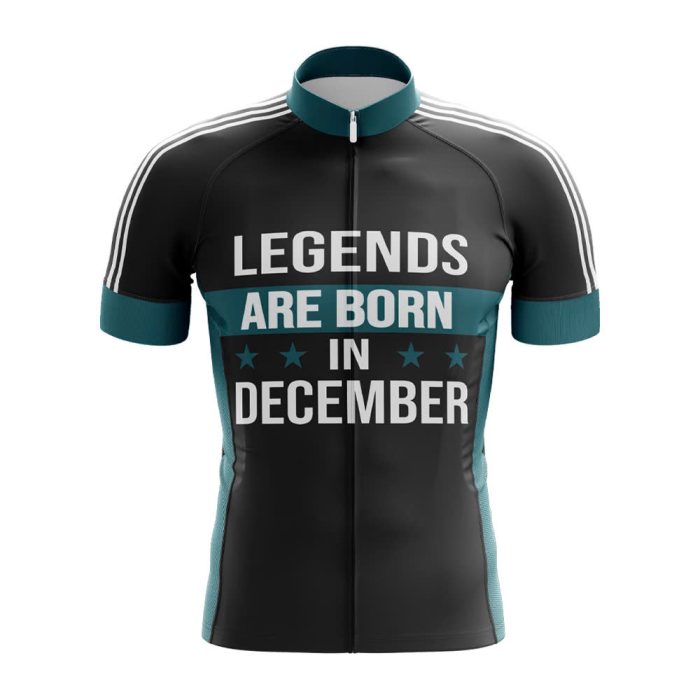 Legends are Born in December Cycling Kit - Image 3