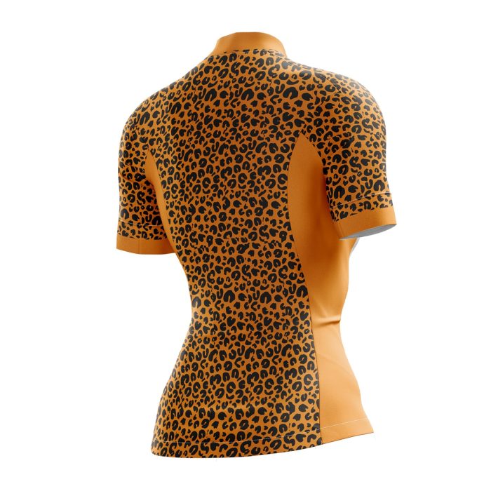 Leopard Female Cycling Jersey - Image 2
