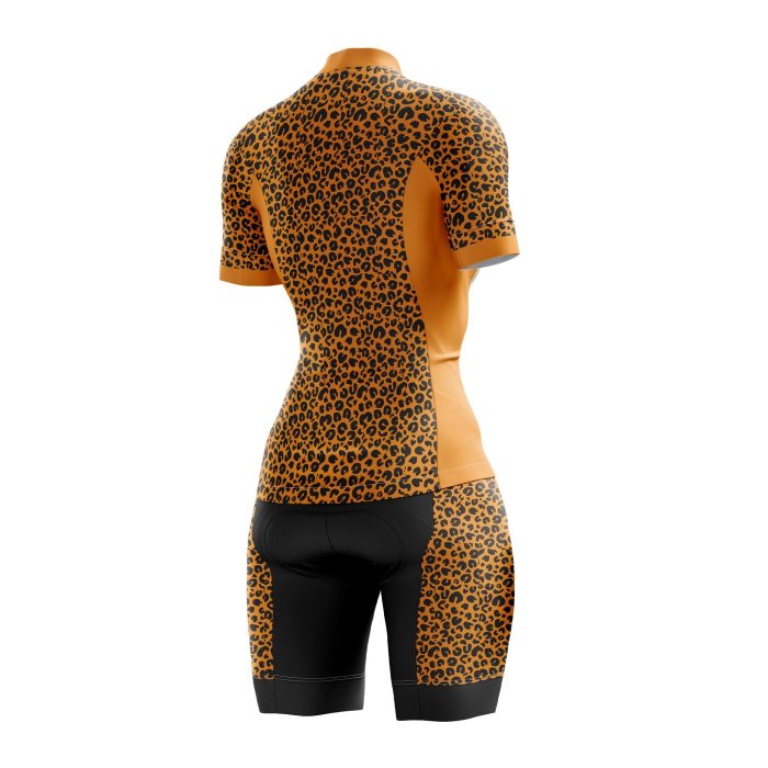 Leopard Womens Cycling Kit - Image 2