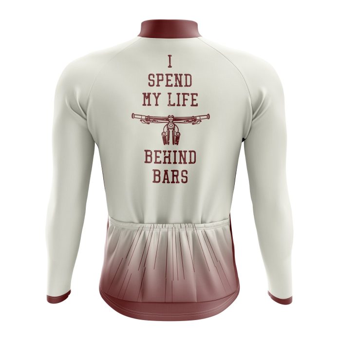 Life Behind Bars Long Sleeve Cycling Jersey - Image 2