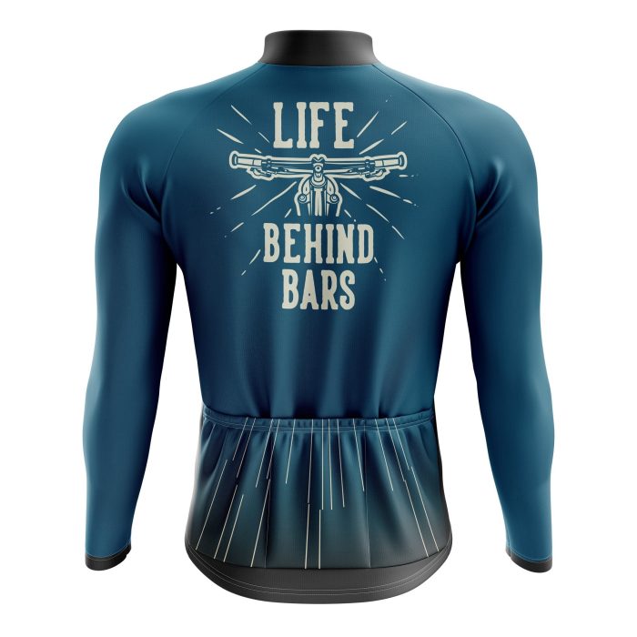 Life Behind Bars Long Sleeve Cycling Jersey - Image 2