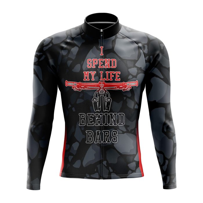 Life Behind Bars Long Sleeve Cycling Jersey