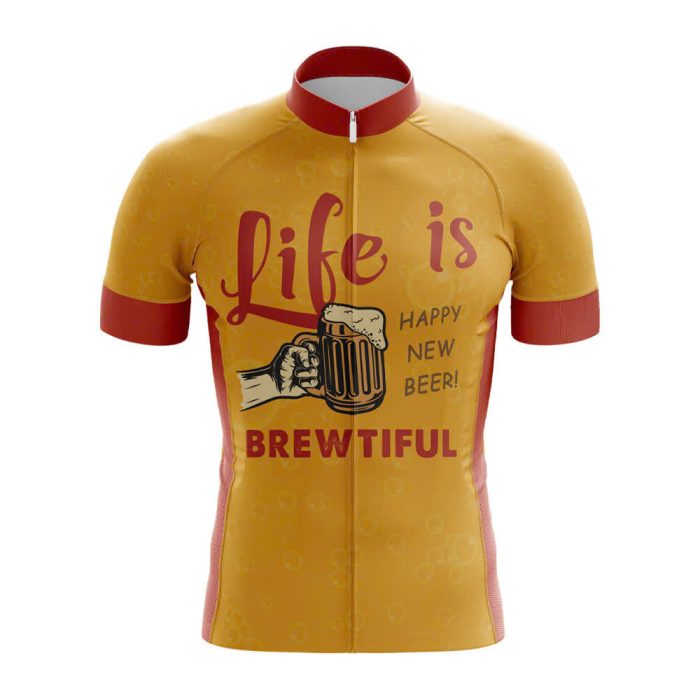 Life is Brewtiful Men's Cycling Jersey