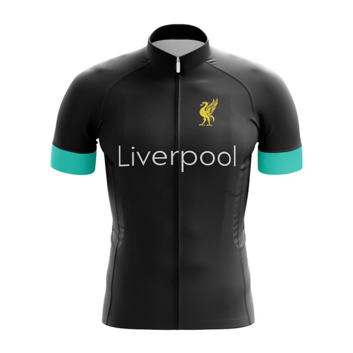 Liverpool Black Cycling Jersey