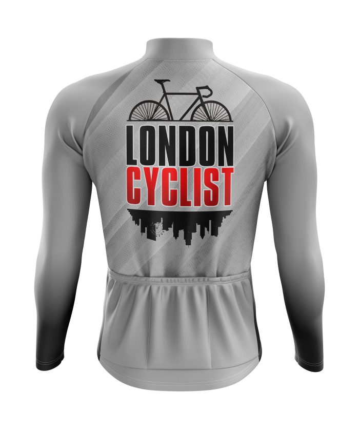 London Cyclist Long Sleeve Cycling Jersey - Image 2