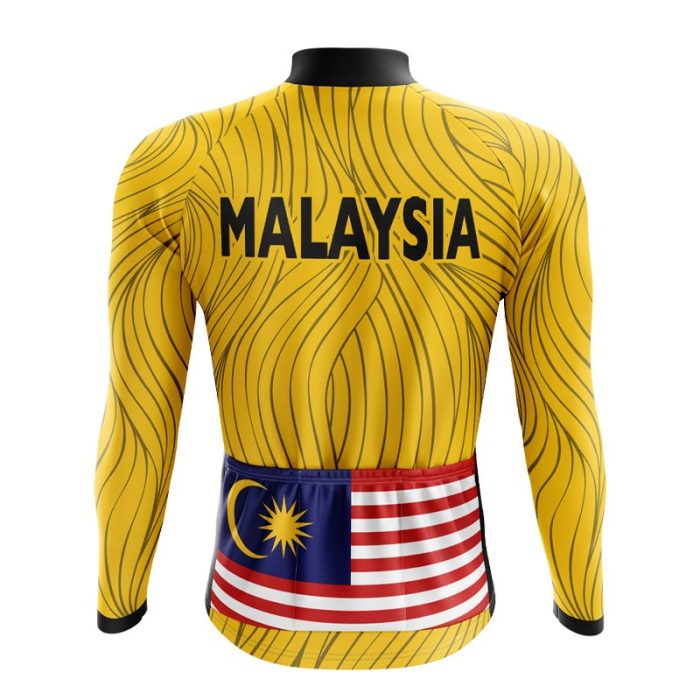 Malaysia Long Sleeve Cycling Jersey - Image 2