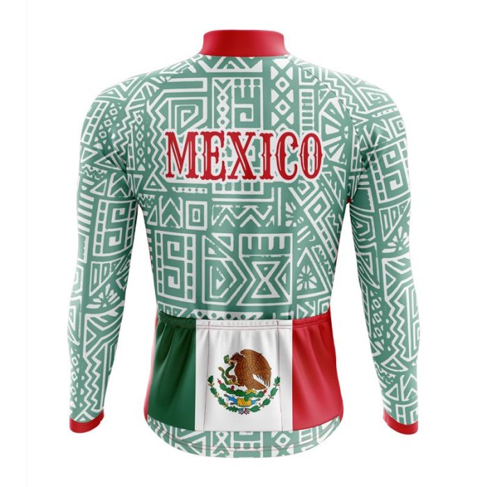 Mexico Long Sleeve Cycling Jersey - Image 2