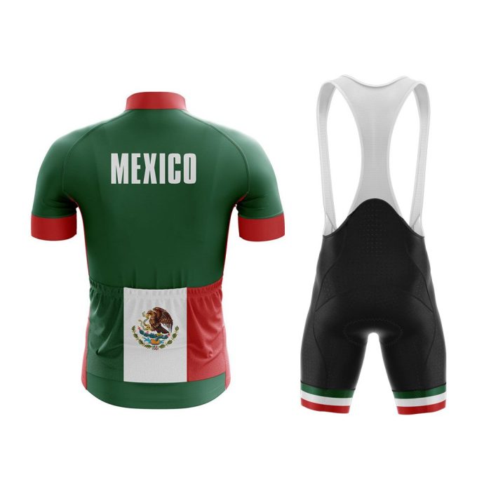 Mexico National Cycling Jersey & Bib Shorts Set - Image 2