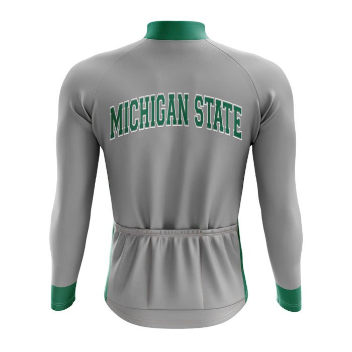 Michigan State Long Sleeve Cycling Jersey - Image 4