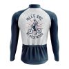 Miles Are My Meditation Long Sleeve Cycling Jersey - Image 2