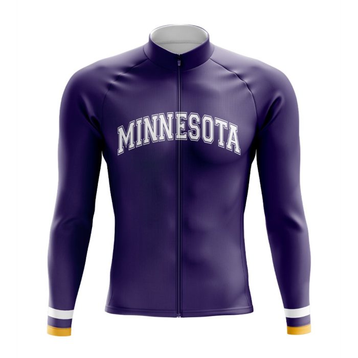 Minnesota Football Long Sleeve Cycling Jersey