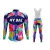My Bae Long Sleeve Winter Cycling Jersey & Pants - Image 2