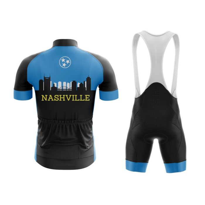 Nashville Cycling Jersey & Bib Shorts Set - Image 2