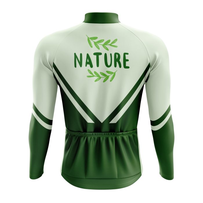 Nature Long Sleeve Cycling Jersey - Image 2