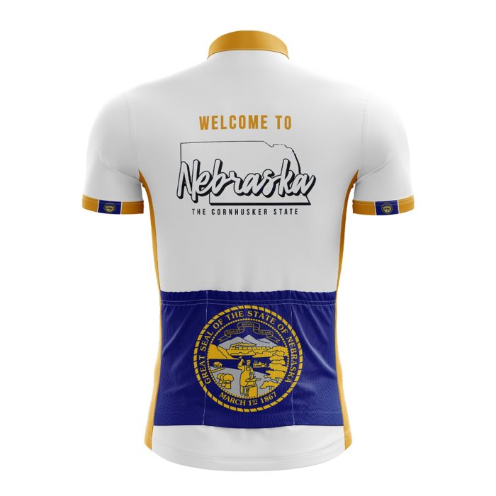Nebraska Cycling Jersey - Image 2