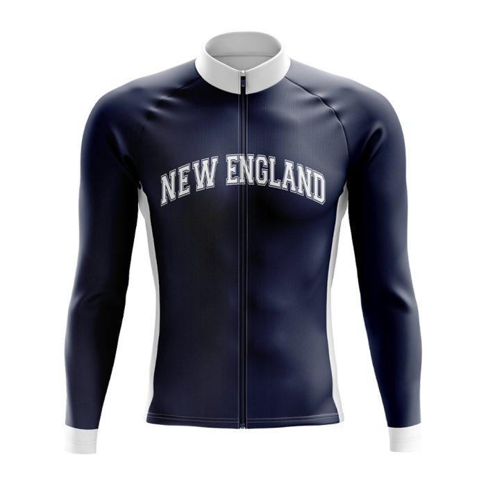 New England Football Long Sleeve Cycling Jersey